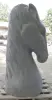  Product image 5 of the product “Head of a Horse made from Riverstone, looking down. 207cm Height. ”